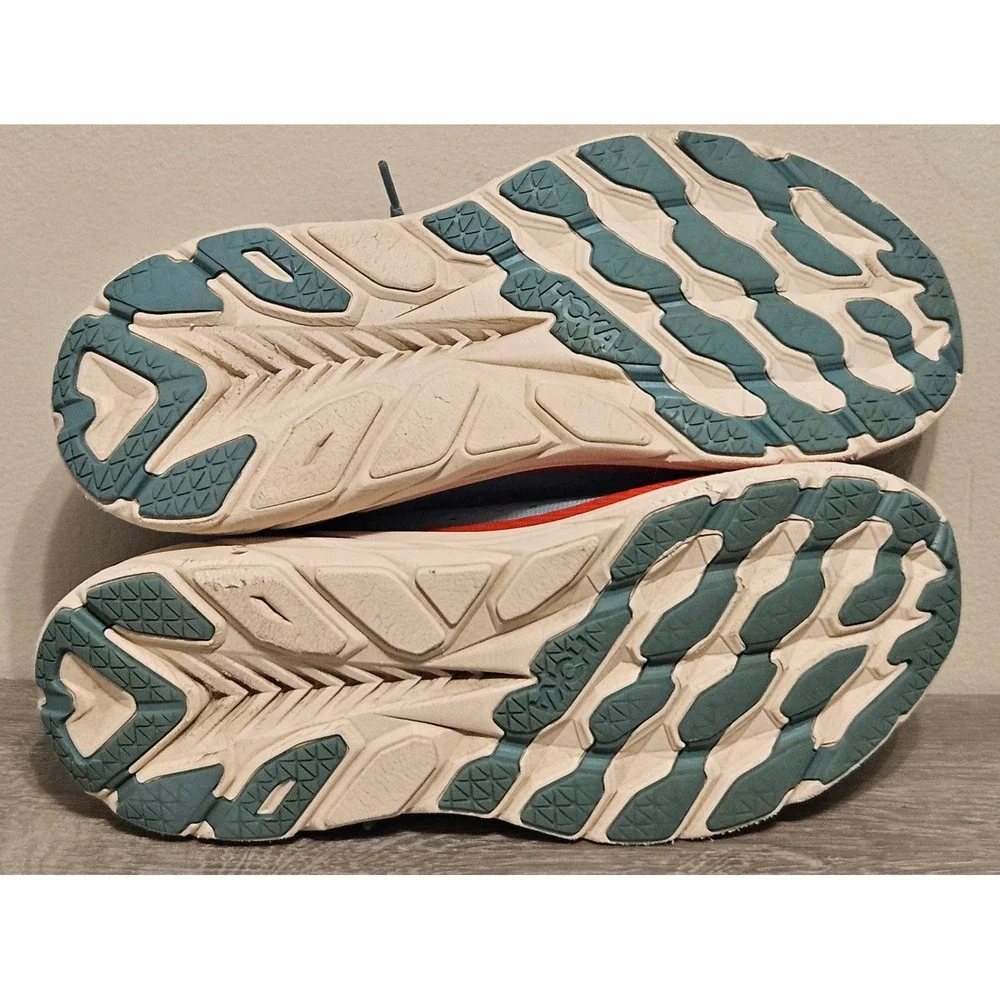 Hoka One One Clifton 8 Womens Sz 8.5 Running Shoes Jogging Sneakers 1119394 AEBL